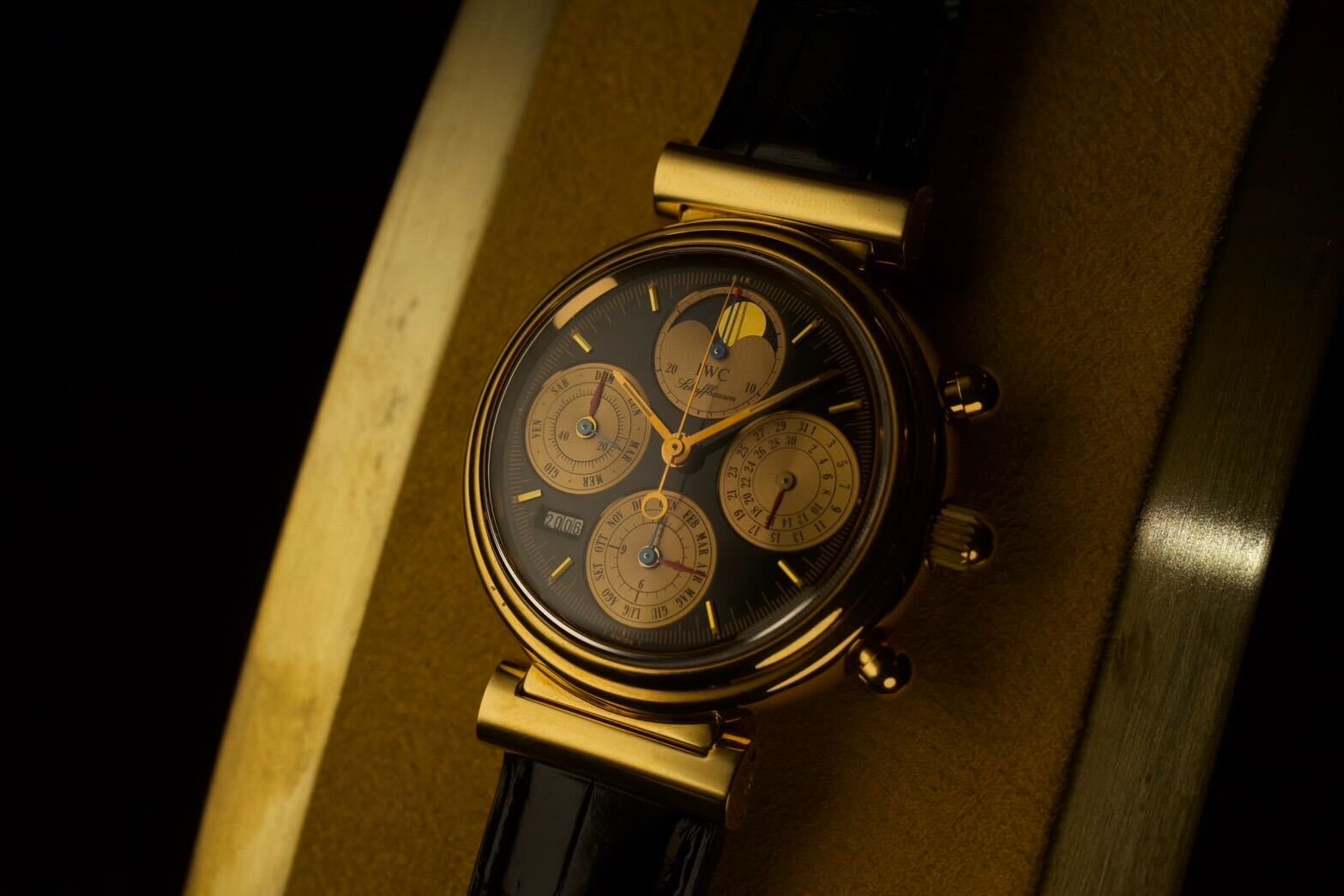 c.1988s Vintage IWC “Da Vinci” Perpetual Chronograph
