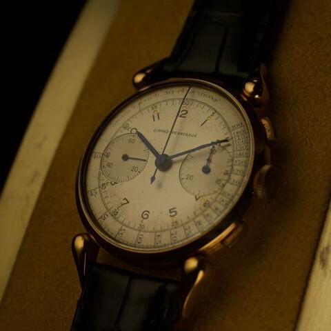 c.1950s Vintage Girard Perregaux, Pulsations Chronograph