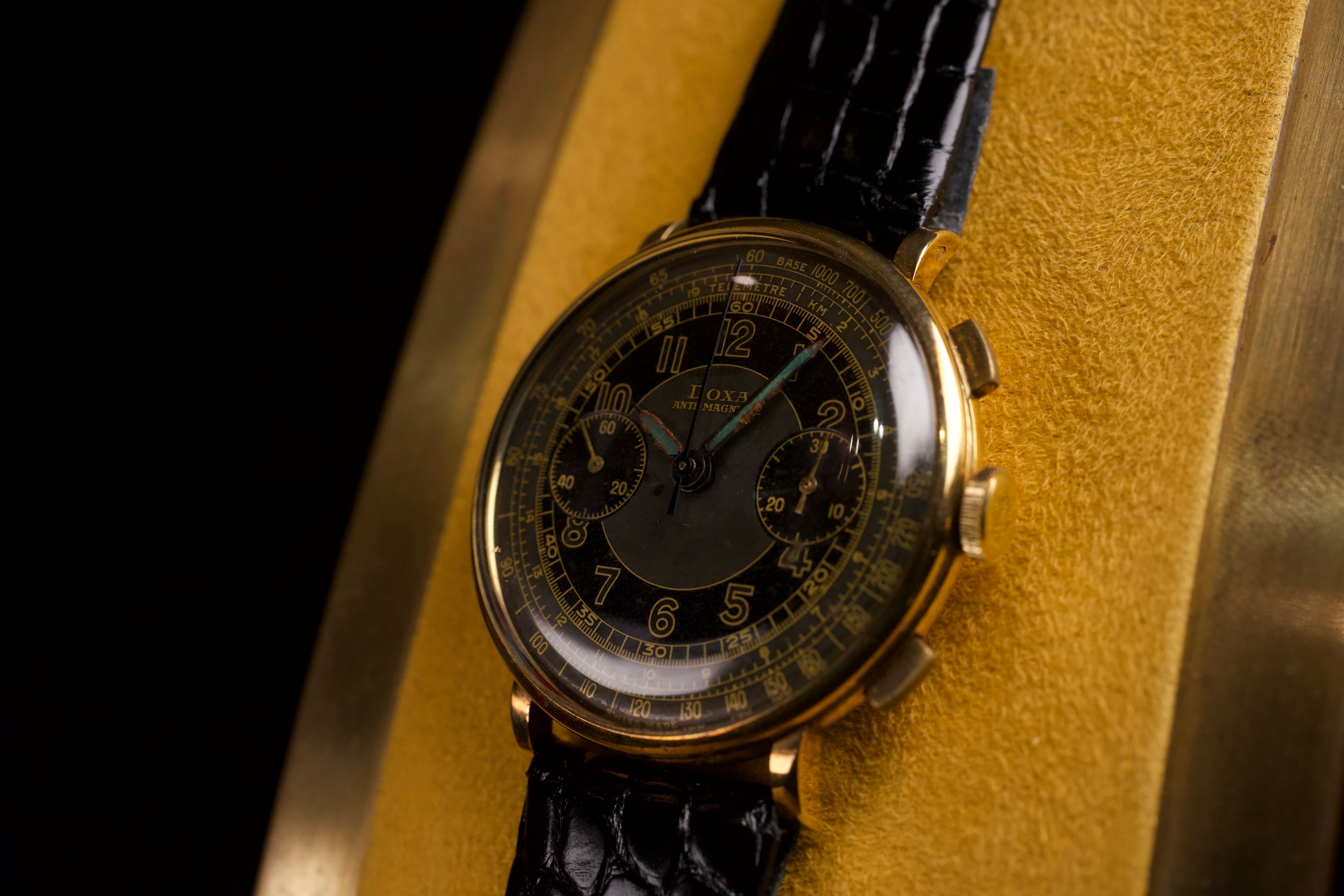 1950s, Doxa, Anti-Magnetic chronograph