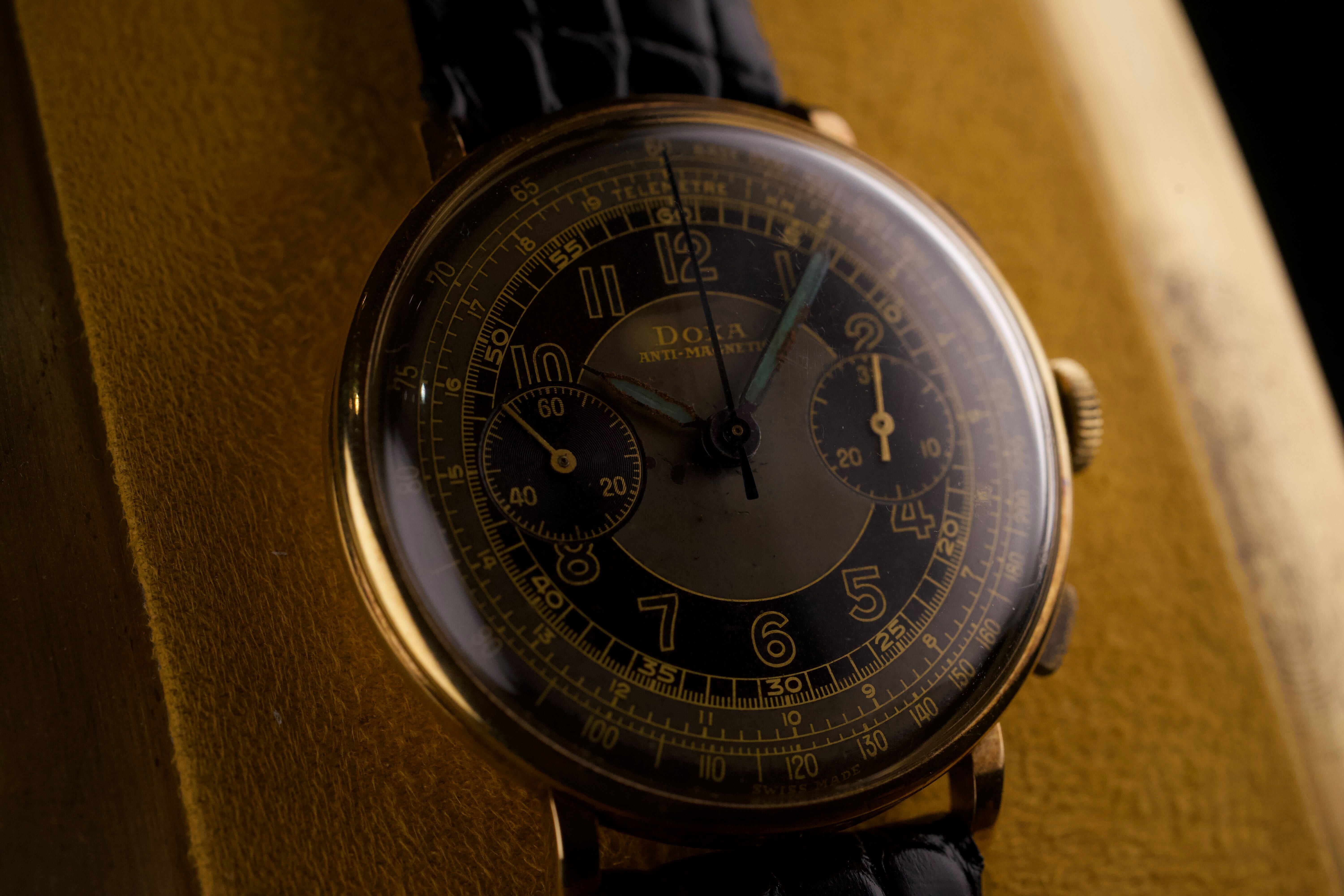1950s, Doxa, Anti-Magnetic chronograph