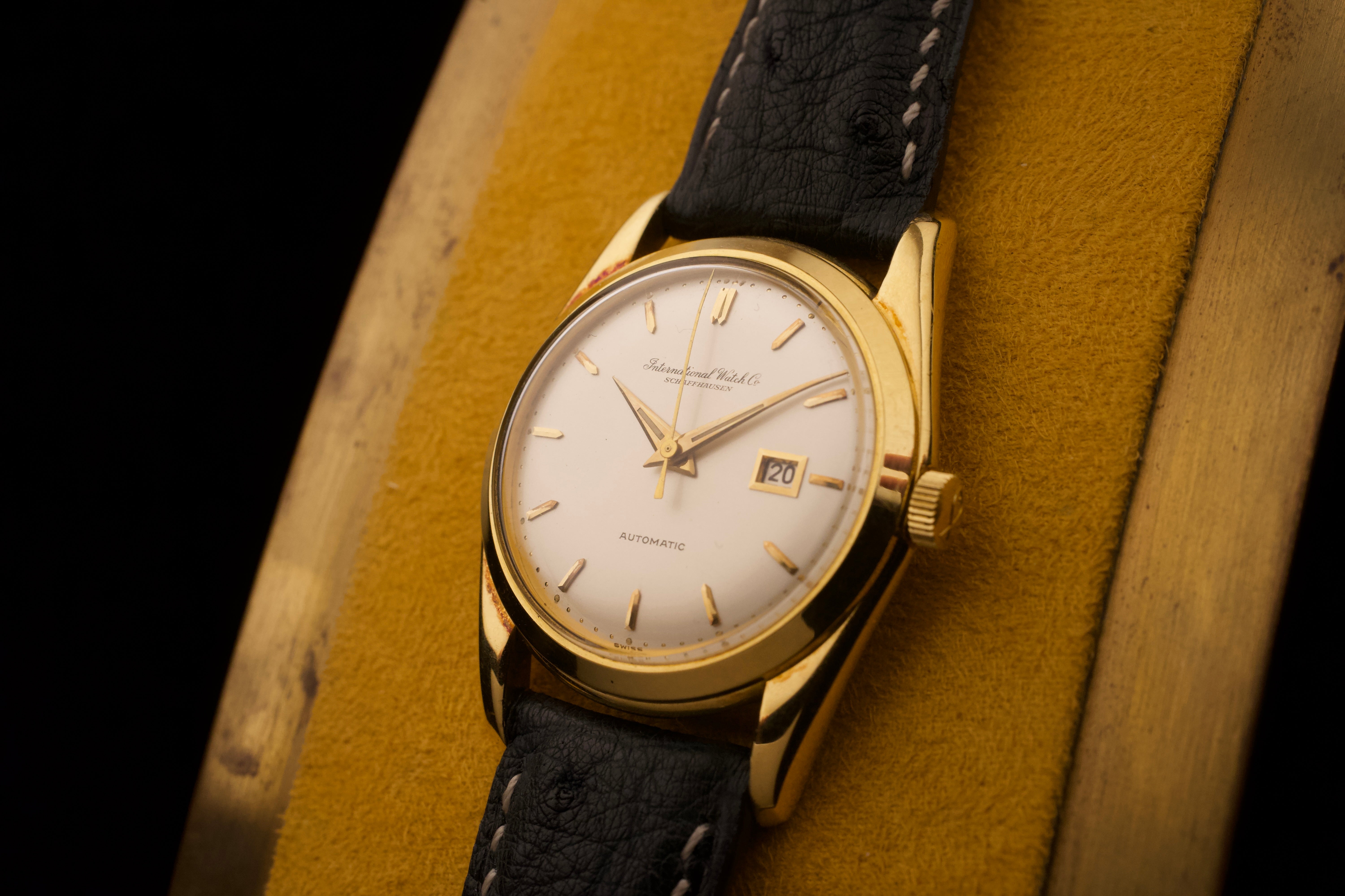 1950s. IWC Automatic Date