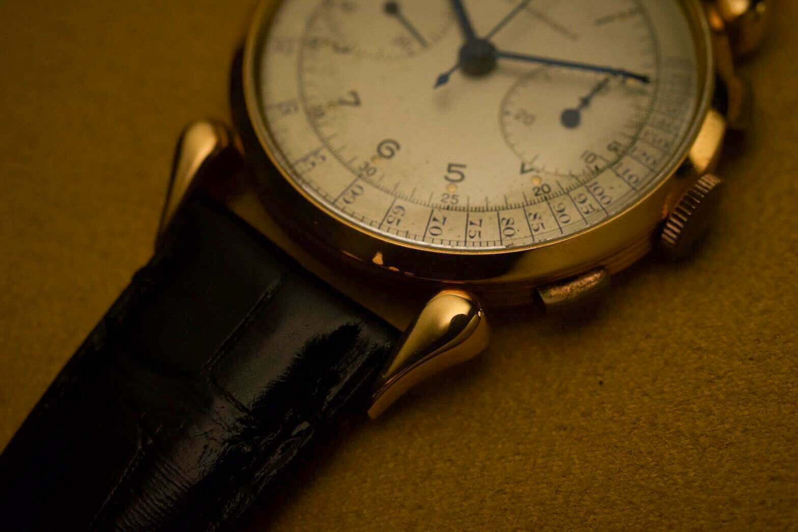 1950s Girard Perregaux Pulsations Chronograph