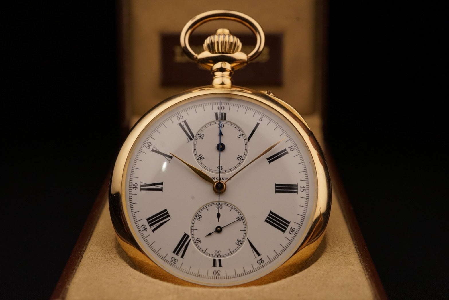 1910s, Longines Pocket Chronograph Watch　