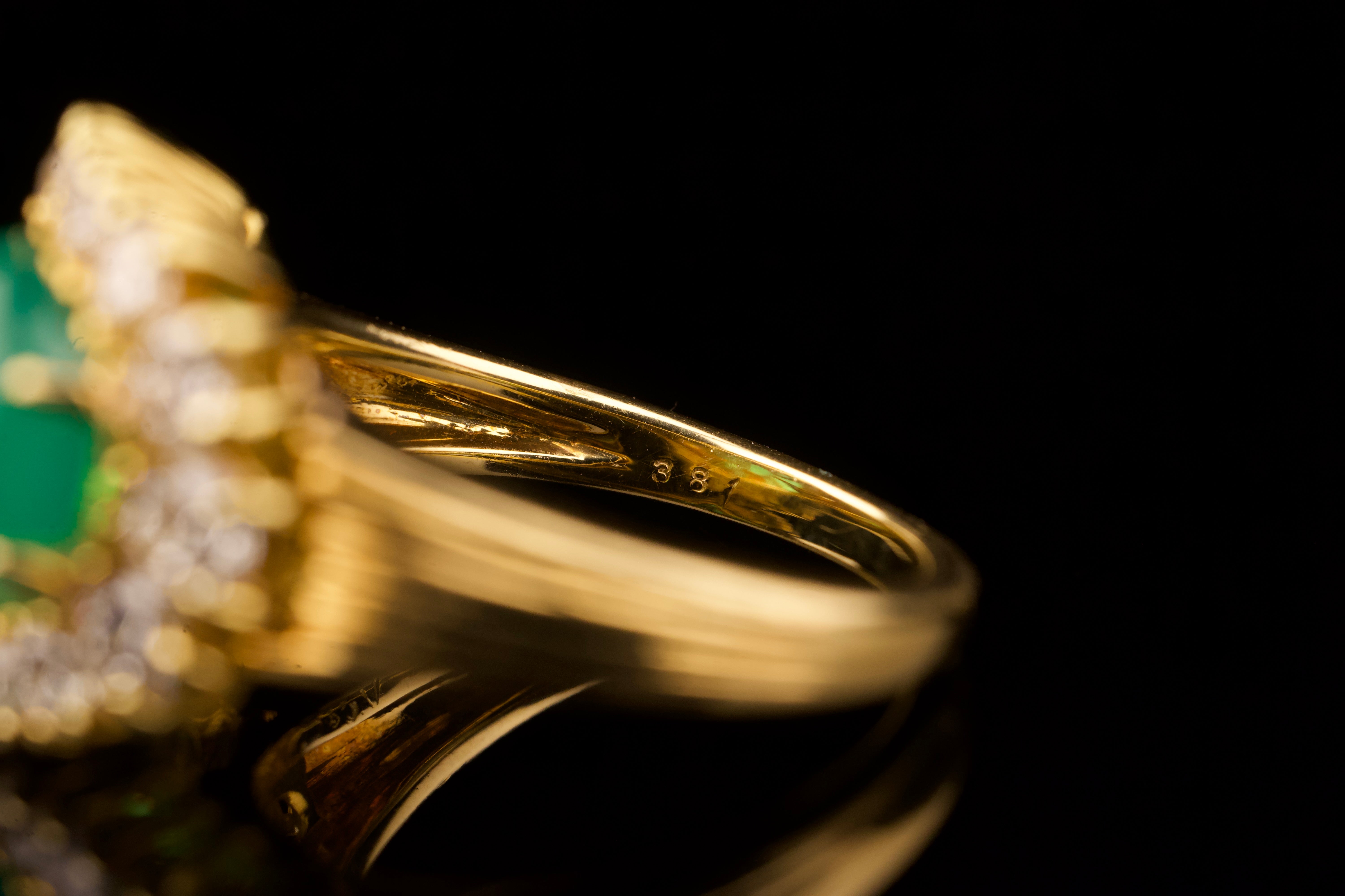 1960s VAN CLEEF & ARPELS Imperial Jade Ring