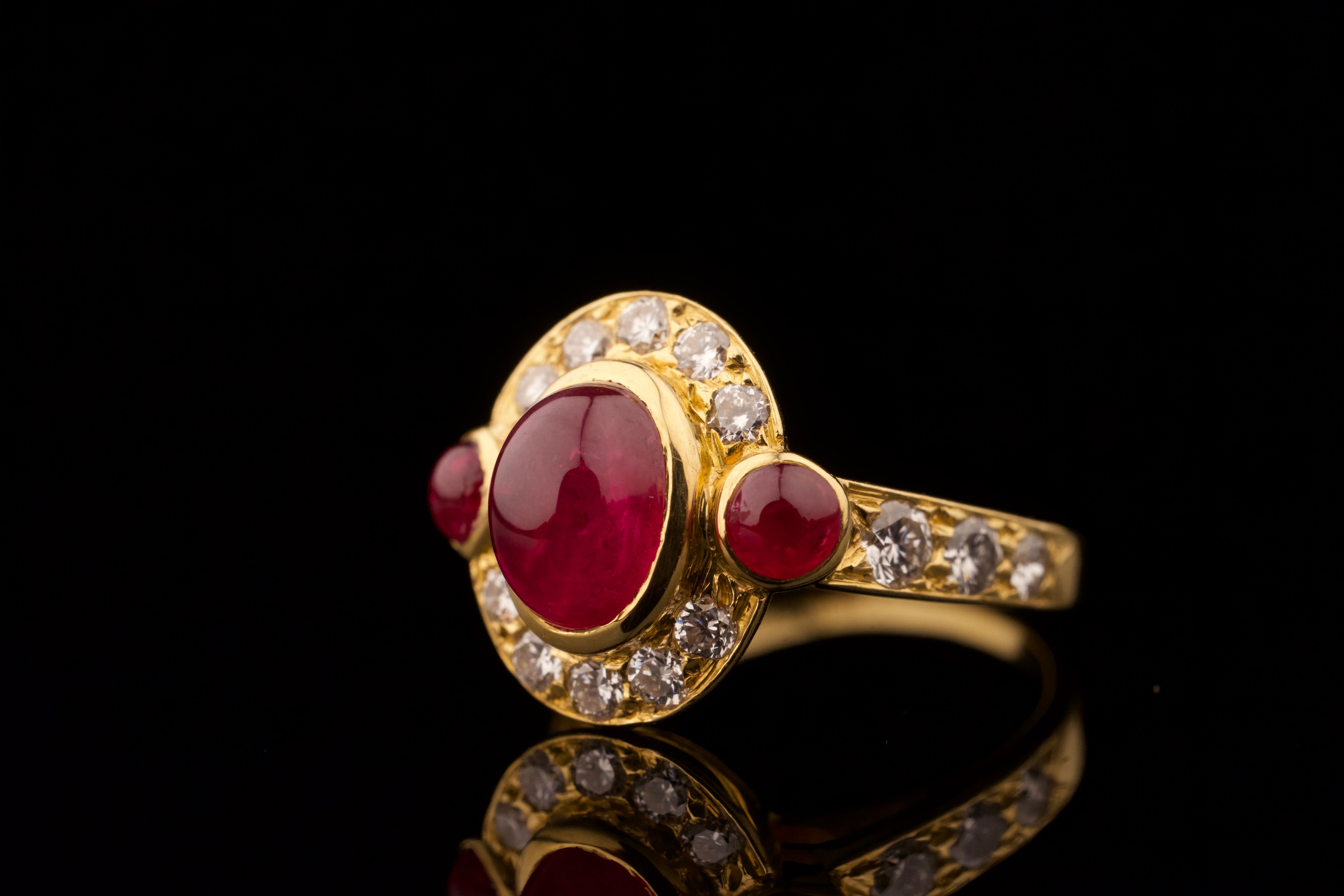 1980s VAN CLEEF & ARPELS Ruby Ring