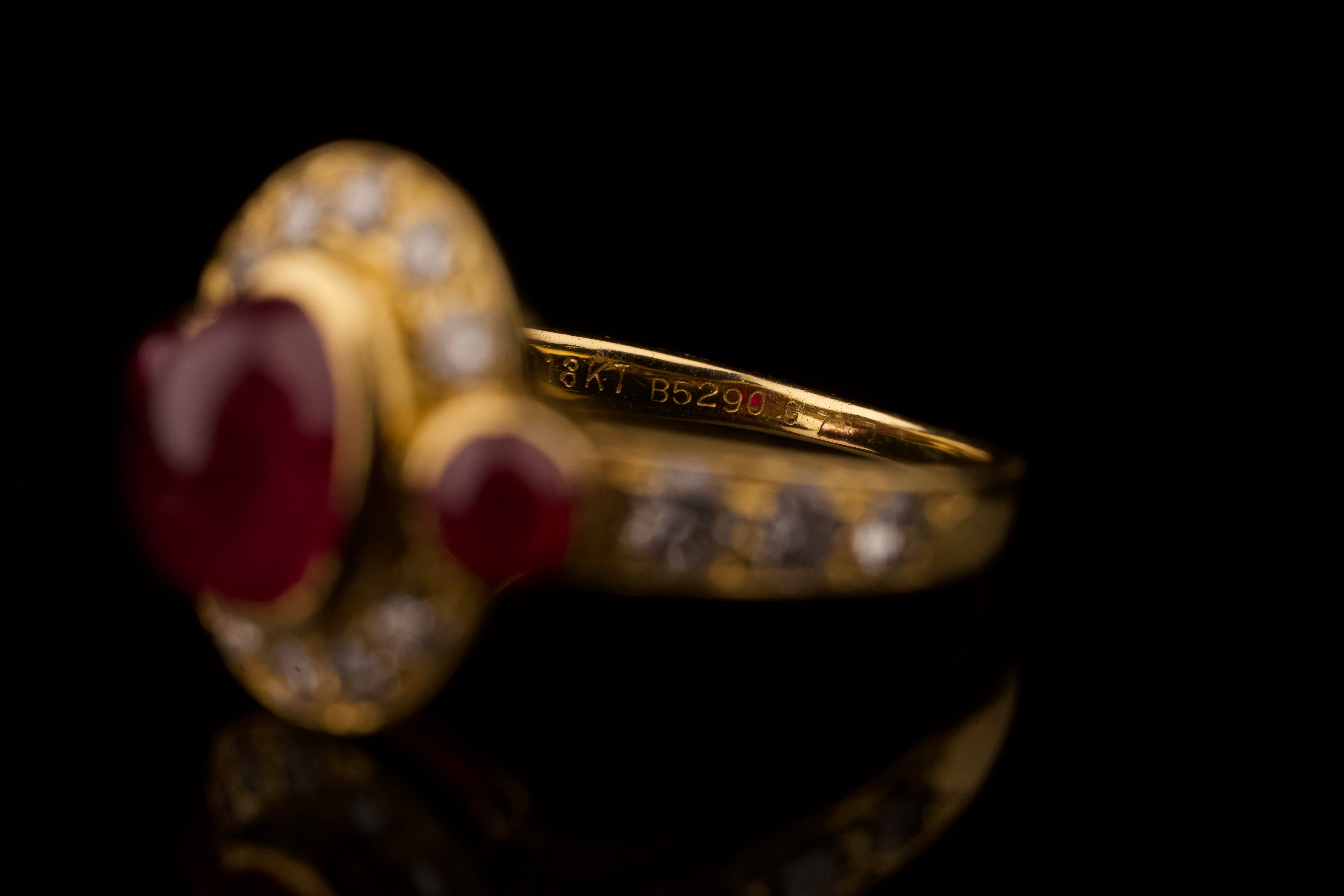 1980s VAN CLEEF & ARPELS Ruby Ring