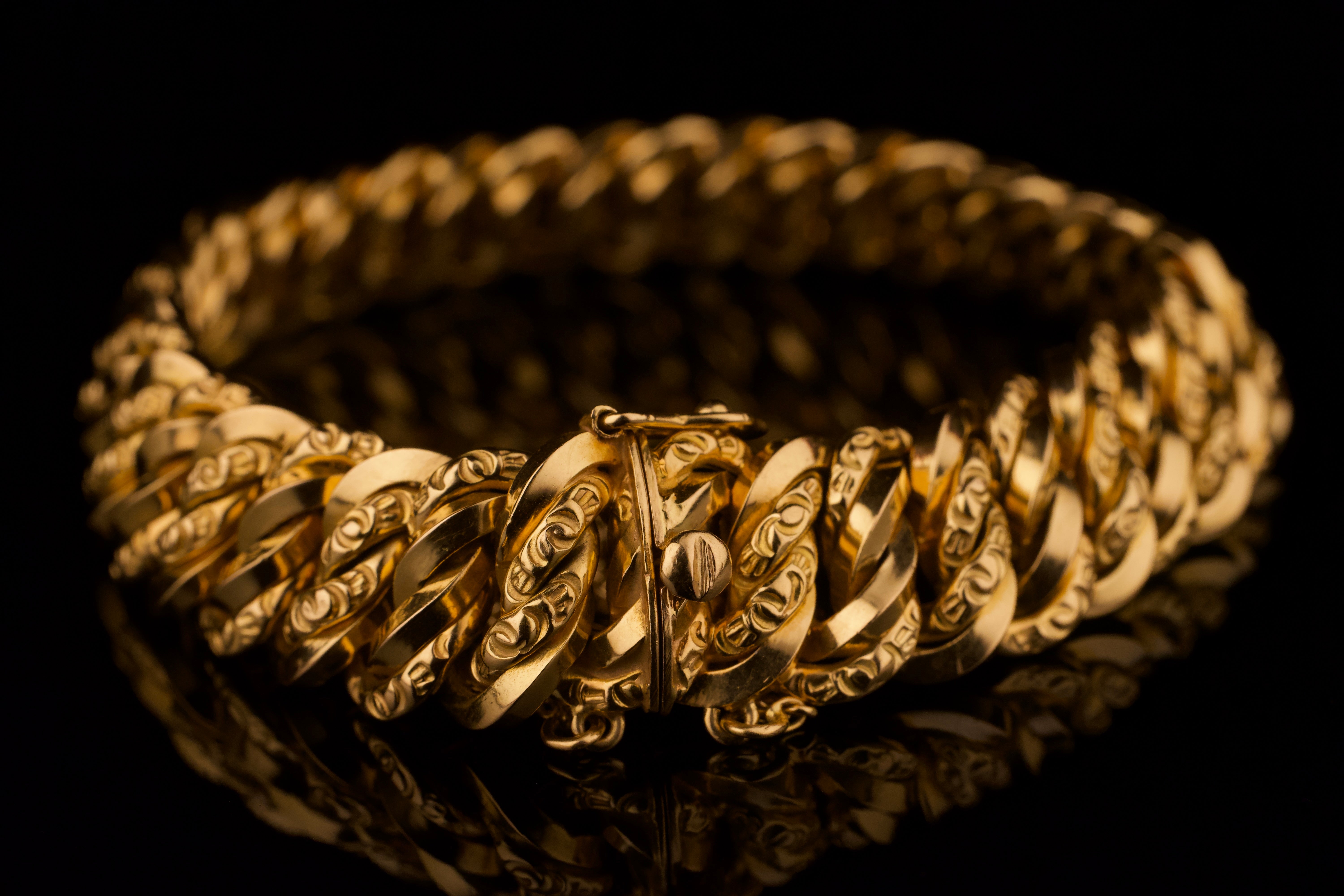 1940s Doppel-Chain Bracelet